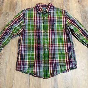 Men’s American Eagle Plaid Long sleeve size medium